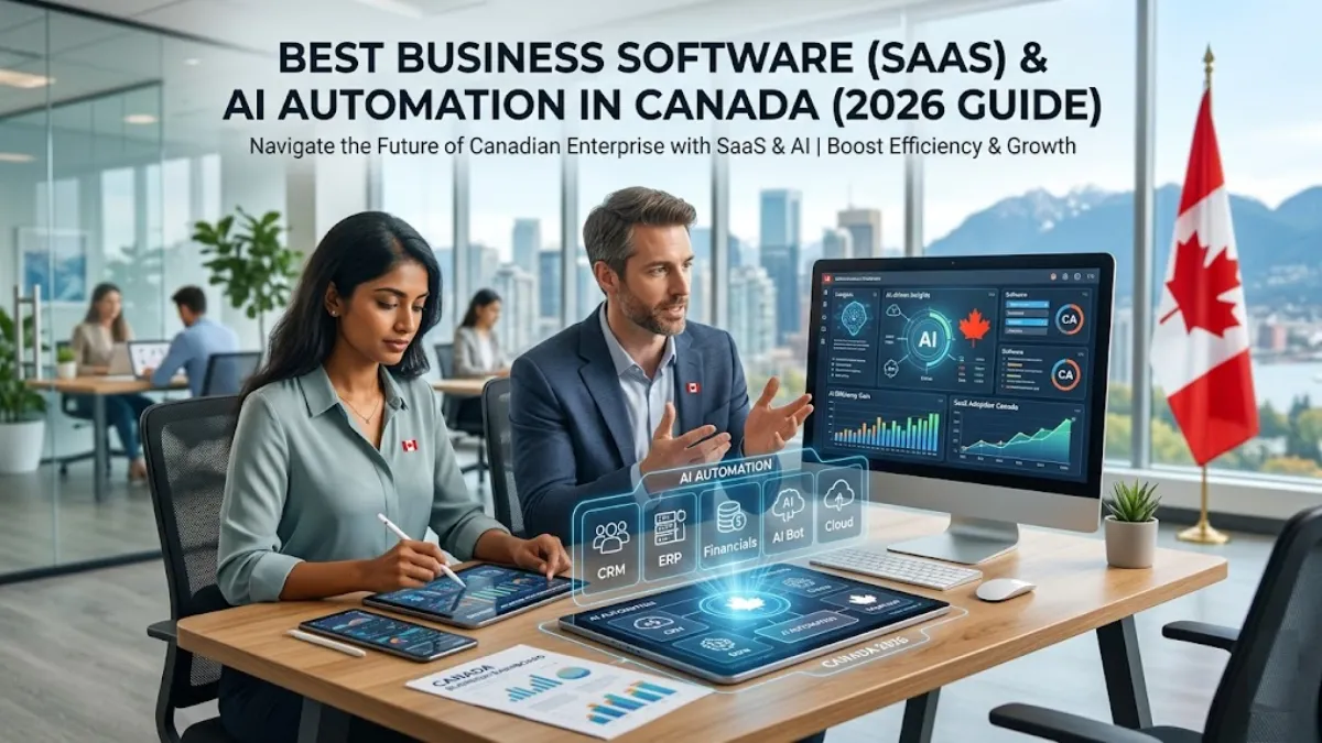 Best Business Software (SaaS) & AI Automation in Canada (2026 Guide)