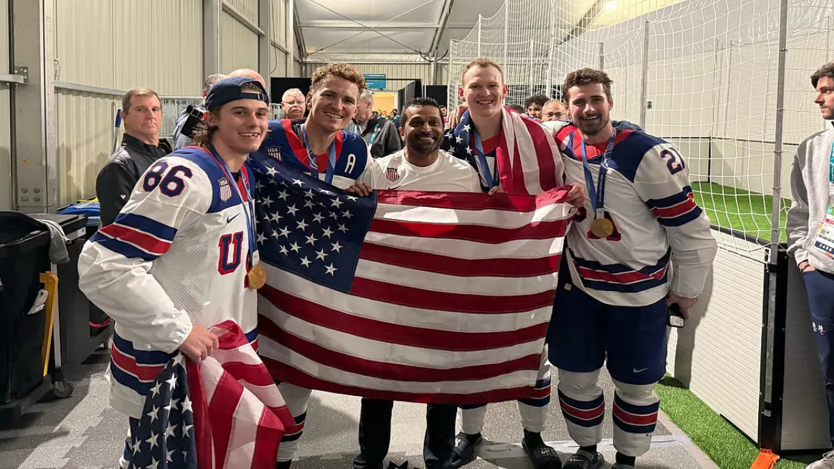 Team USA’s Olympic Hockey Party With Kash Patel Breaks the Internet