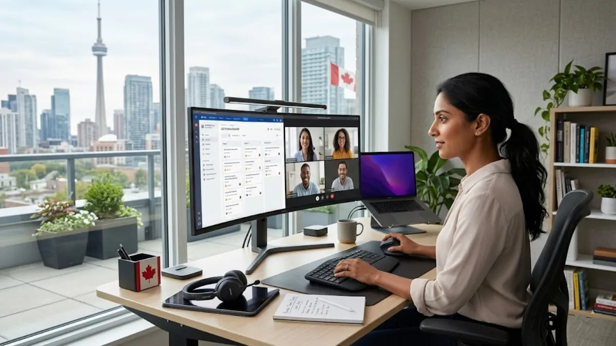 Remote Work Tools & Home Office Productivity in Canada: What Actually Helps in 2026